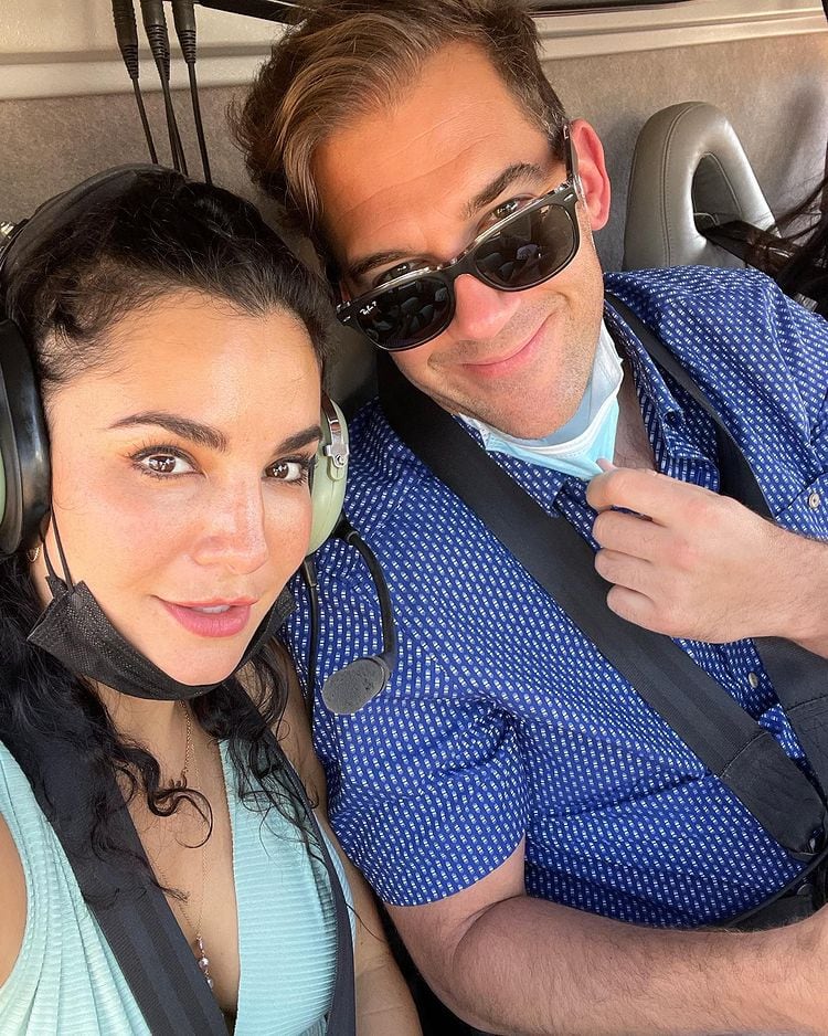 Martha Higareda y Lewis Howes