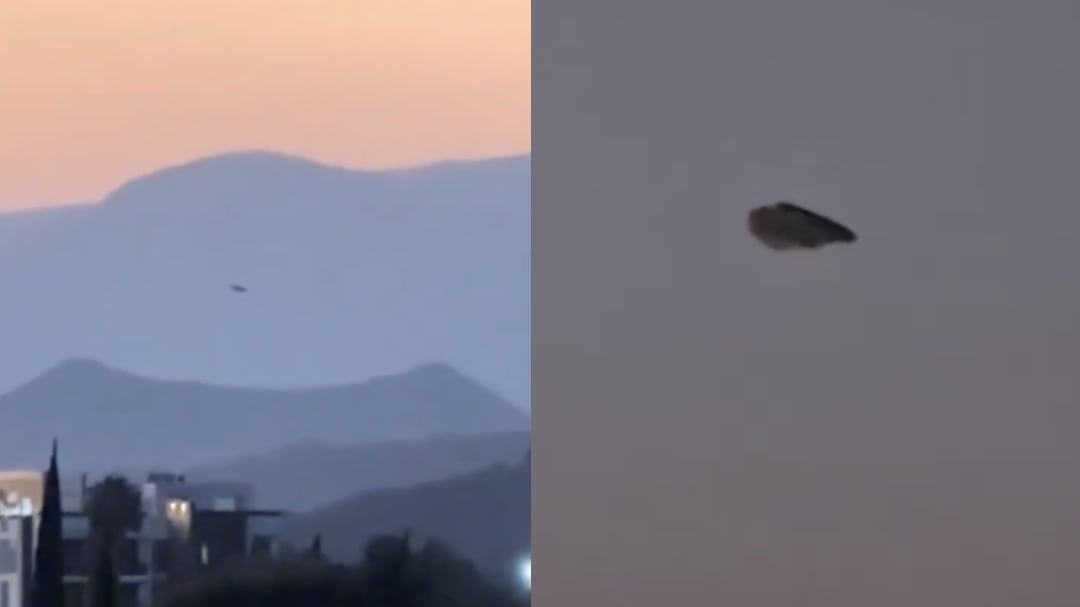 VIDEO: Graban OVNI sobrevolando las pirámides de Cholula en Puebla