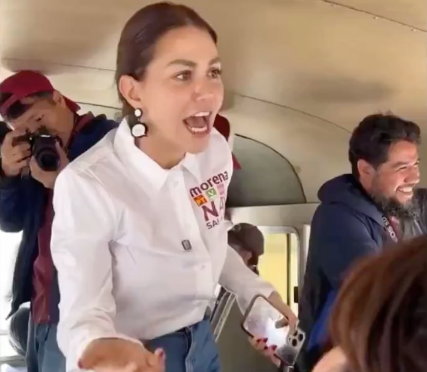 Nayeli Salvatori hace "broma" de un asalto en transporte público