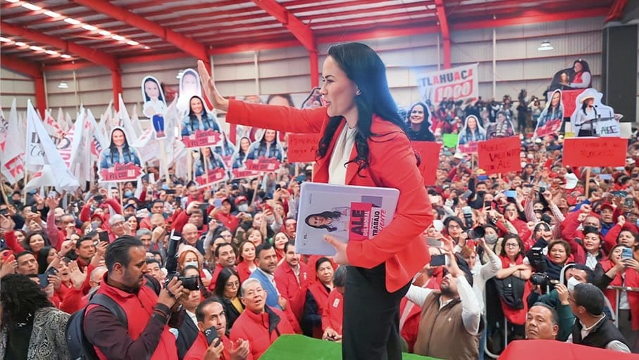 Alejandra del Moral se registra como precandidata al gobierno del Edomex