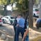 VIDEO: Hombre golpea a policía de CDMX por discusión afuera de secundaria en Xochimilco