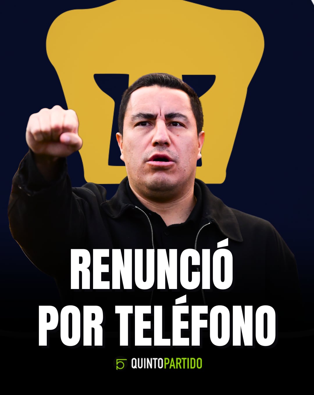 Efraín Juárez no es más DT de Pumas.
