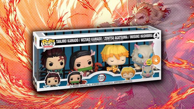 Set Funko Pop! de Demon Slayer: Kimetsu no Yaiba