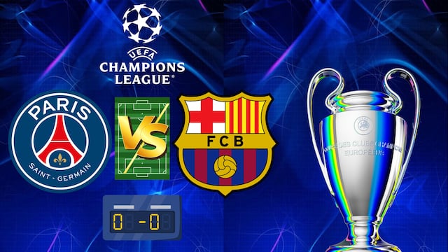 PSG vs Barcelona: Pronóstico y posibles alineaciones del partido de la Champions League.