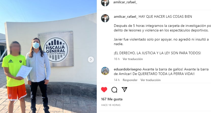 Aficionado levanta denuncia contra autoridades del estadio La Corregidora