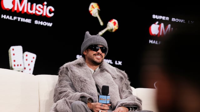 Bad Bunny, cantante.