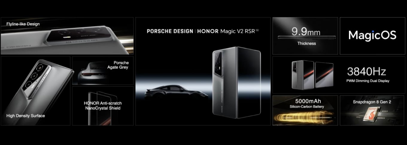 HONOR Magic V2 Porsche Design RSR