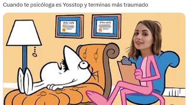 Yoss Hoffman ejerciendo la psicología sin licencia dejó estos divertidos memes