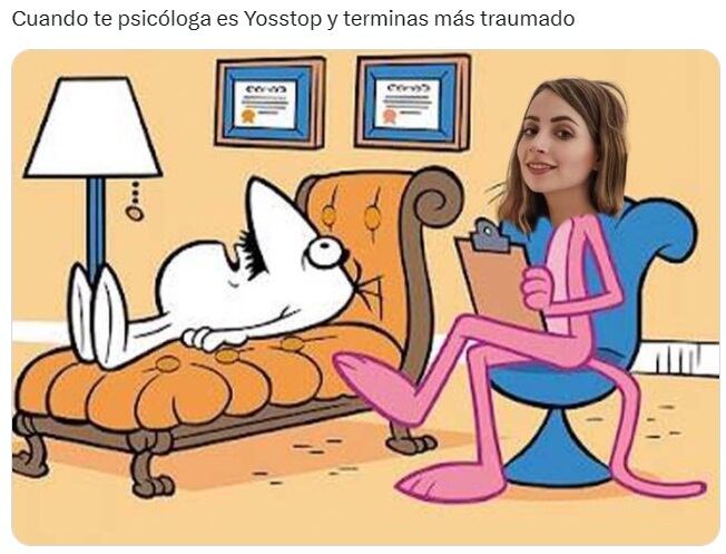 Yoss Hoffman ejerciendo la psicología sin licencia dejó estos divertidos memes