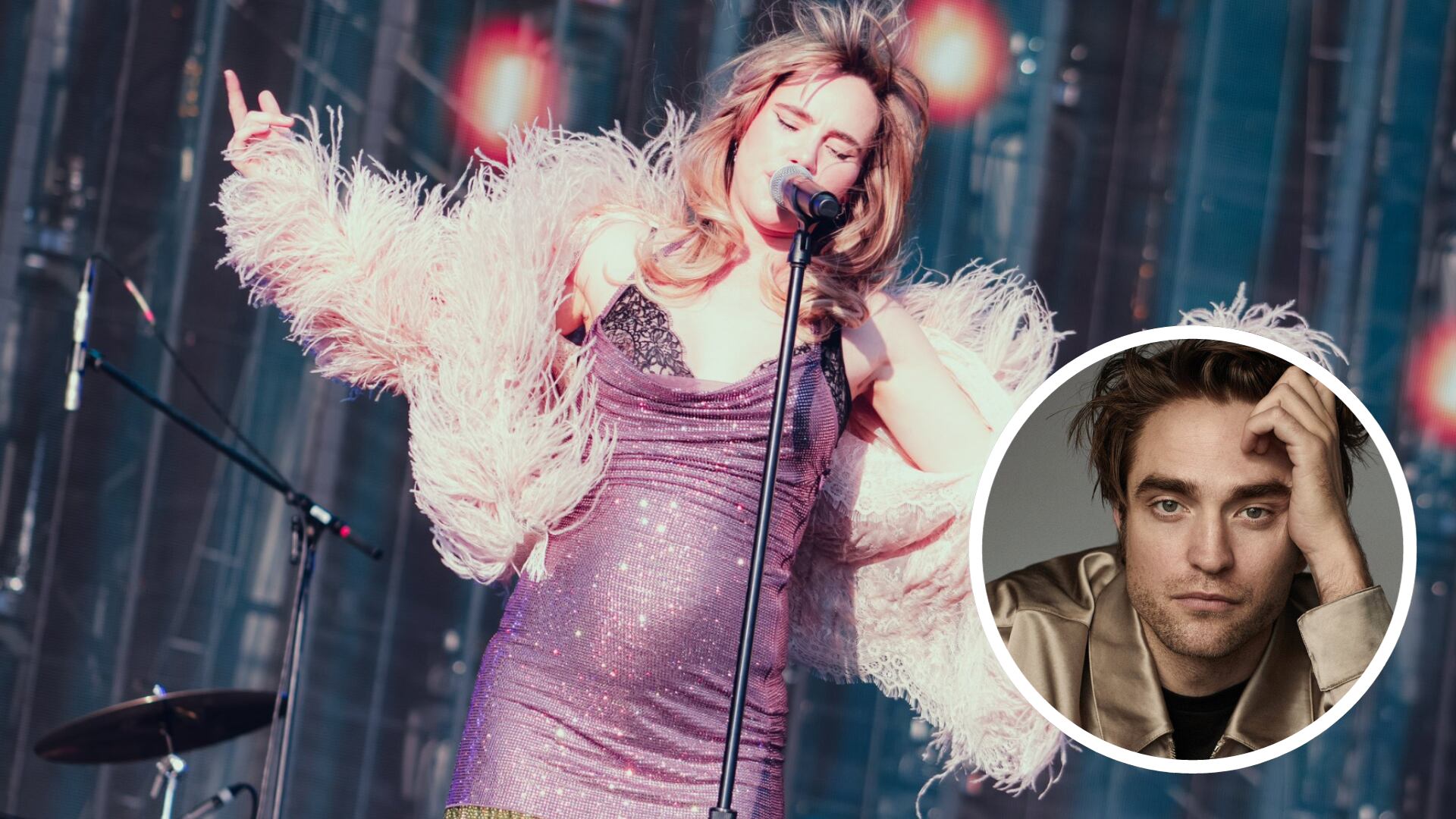 Suki Waterhouse confirma su embarazo con Robert Pattinson en Corona Capital 2023 (VIDEO)