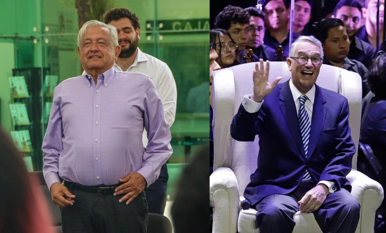 AMLO y Ricardo Salinas Pliego