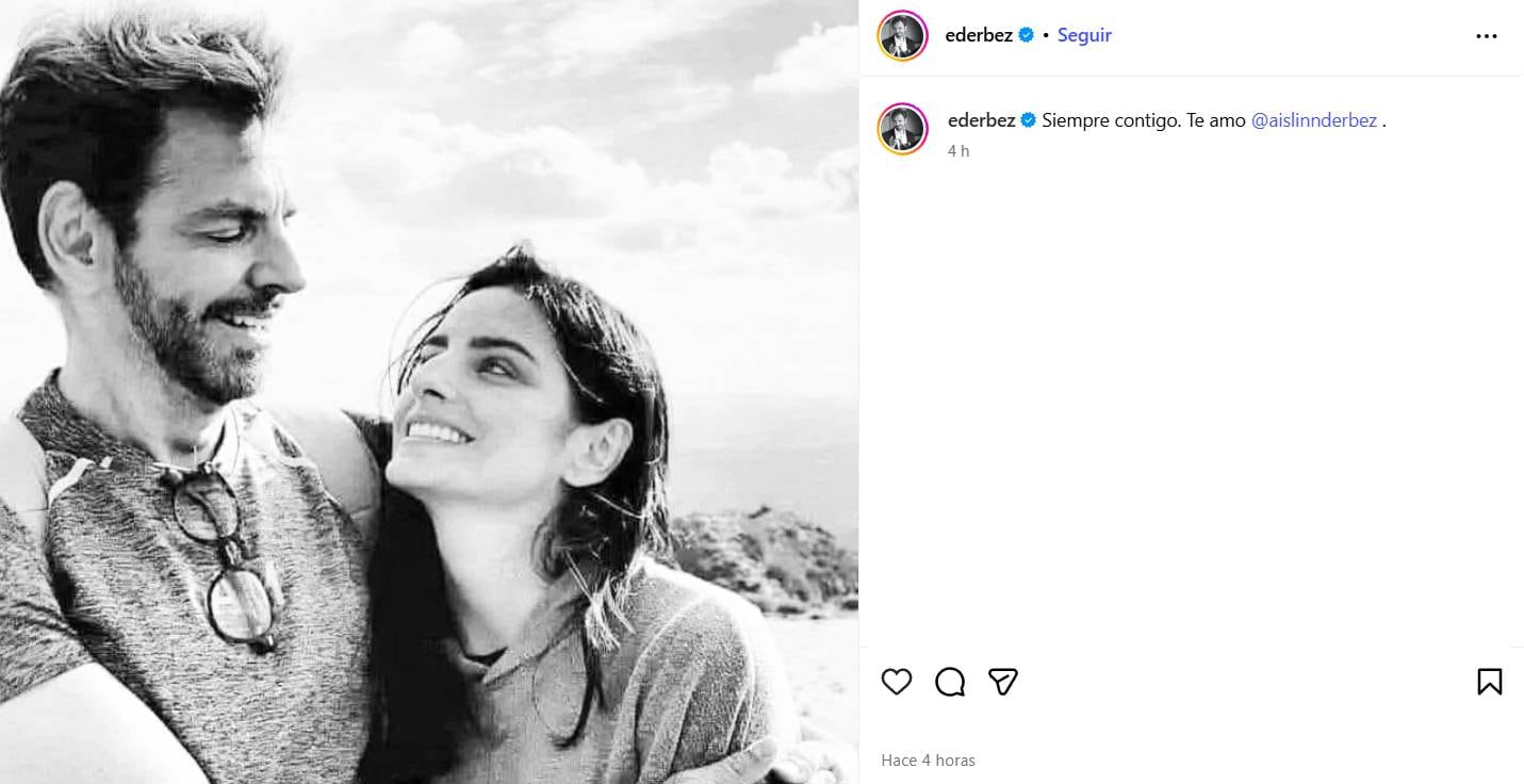 Eugenio Derbez muestra su apoyo a Aislinn Derbez tras la muerte de Gabriela Michel