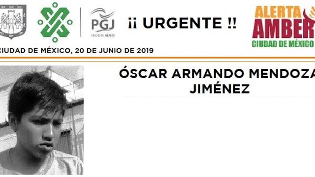 Óscar Armando tiene 16 años