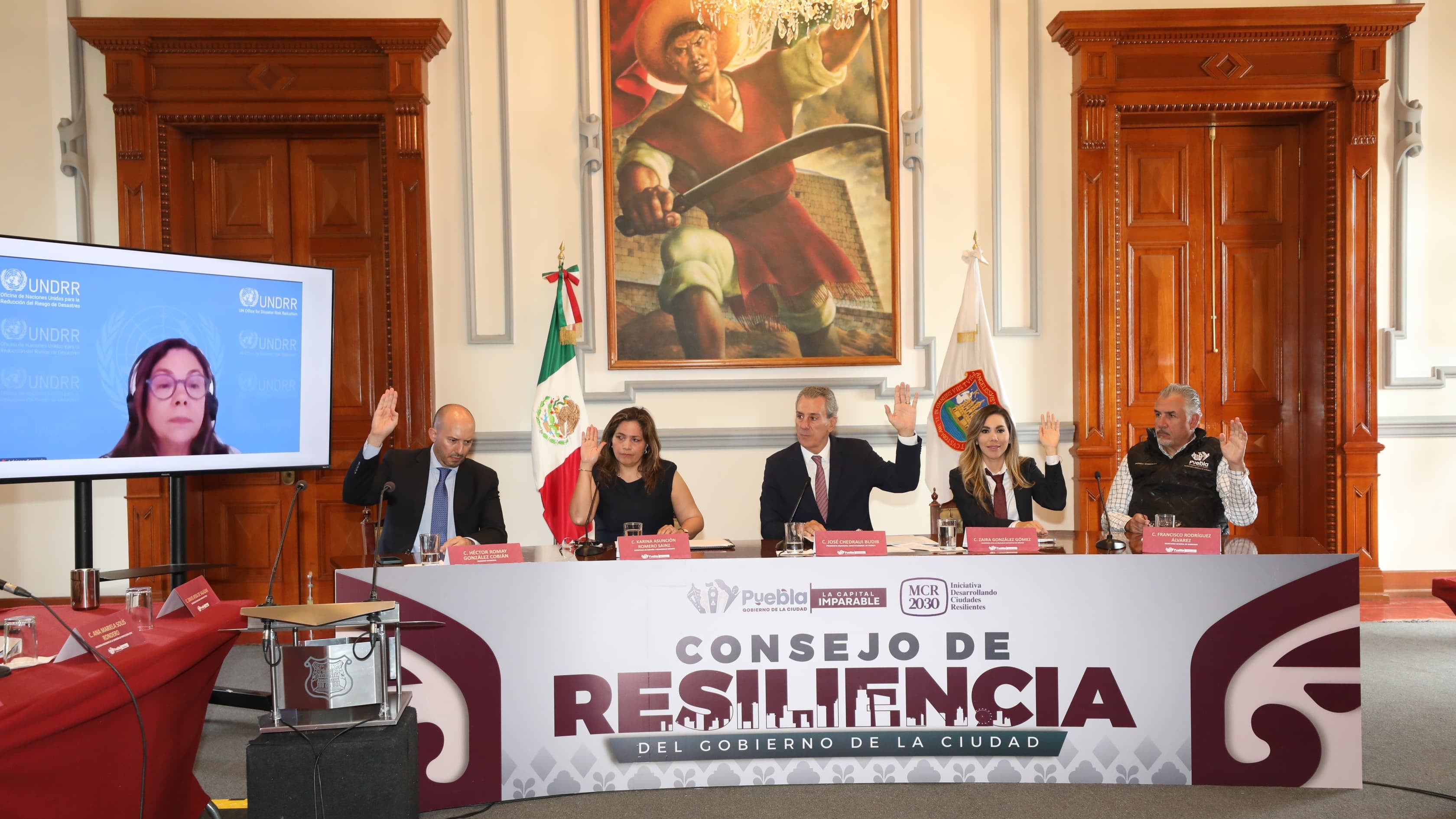 Puebla capital instala el primer Consejo de Resiliencia Municipal del país y se convierte en referente nacional