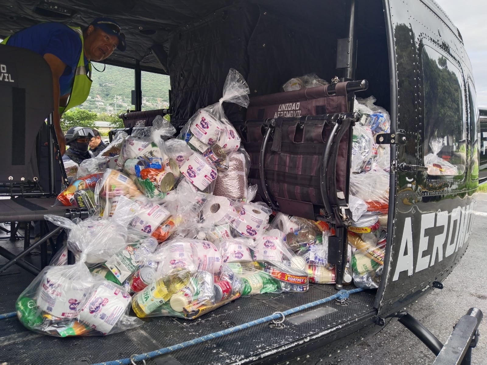 Evelyn Salgado continúa enviando apoyos a la sierra de Guerrero