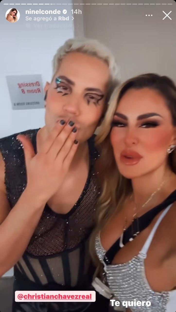 Ninel Conde asiste al concierto de RBD en Miami provocando nostalgia entre el público