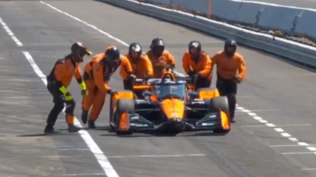 Pato O’Ward fuera de la pelea por el campeonato de la IndyCar