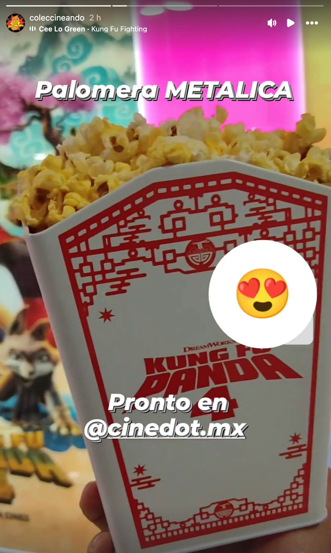 Palomera de Kung Fu Panda 4 en Cinedot