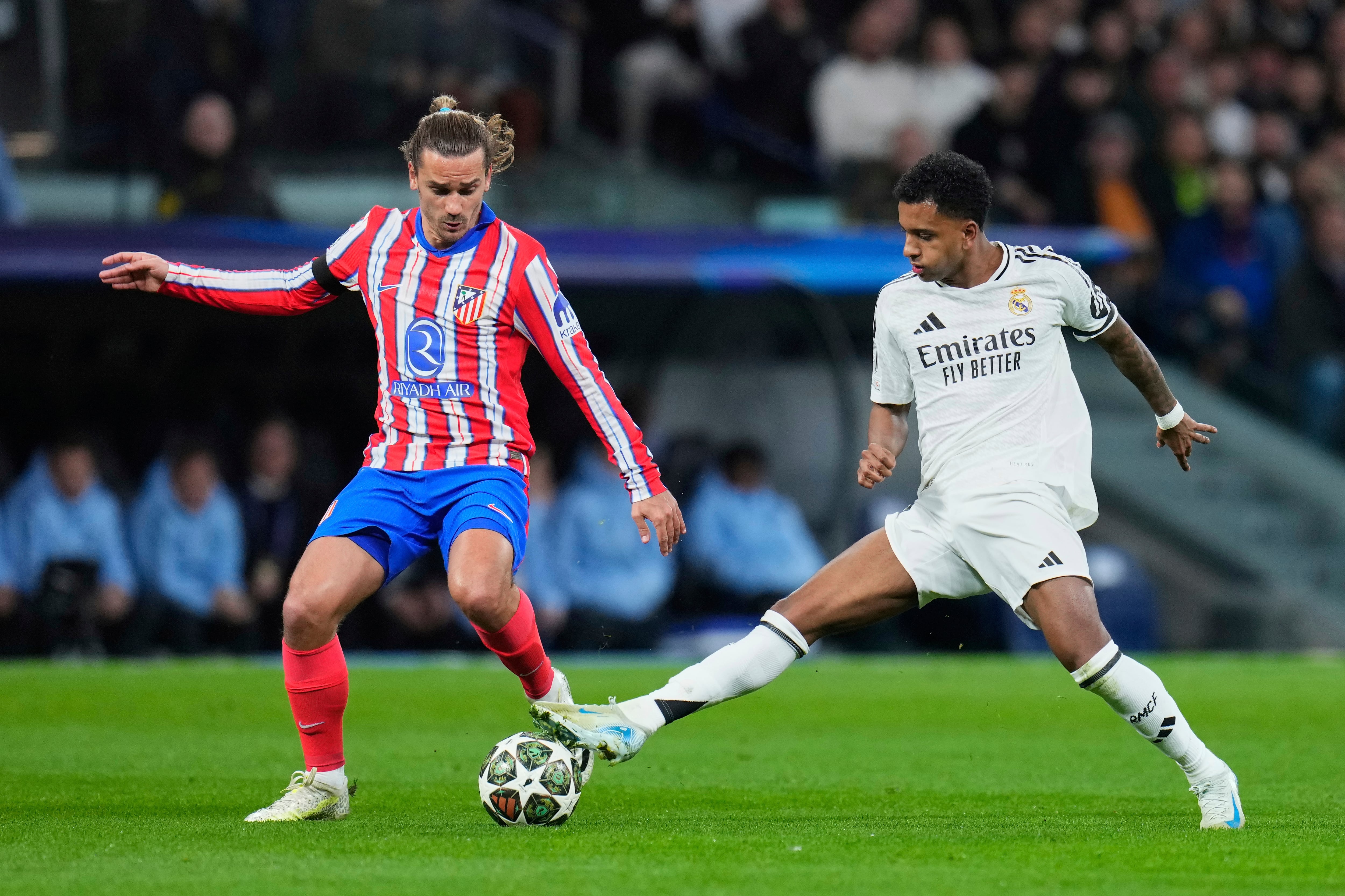 Atlético de Madrid vs Real Madrid.