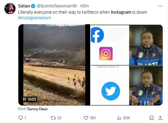 Memes por la caída de Instagram hoy 24 de mayo