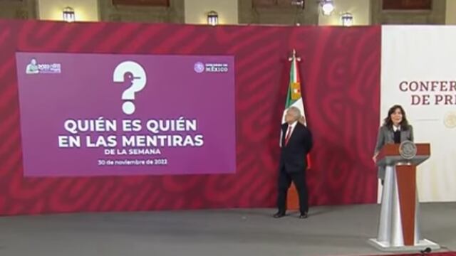 Quién es quién en las mentiras de la semana del 30 de noviembre