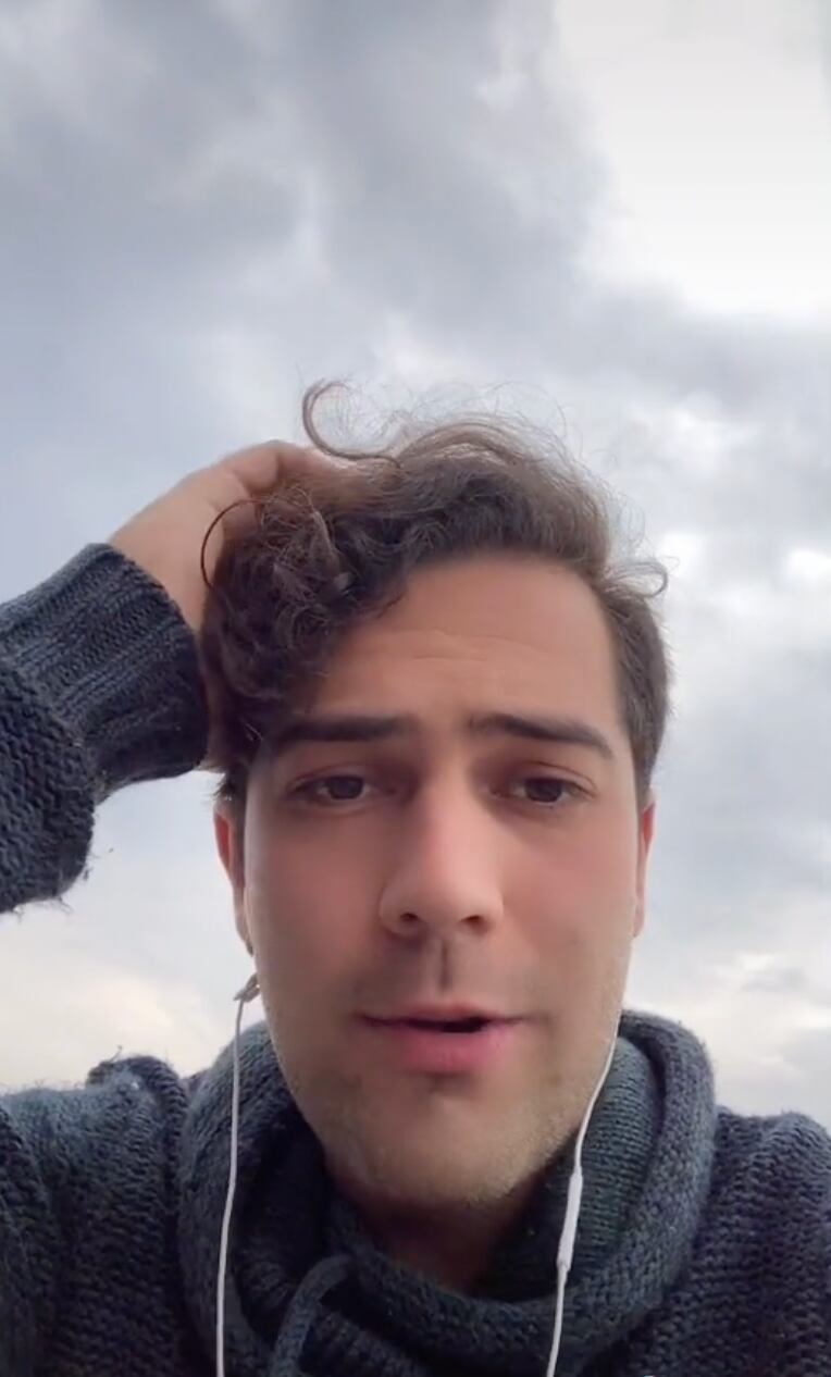Yael Miguel desde su azotea