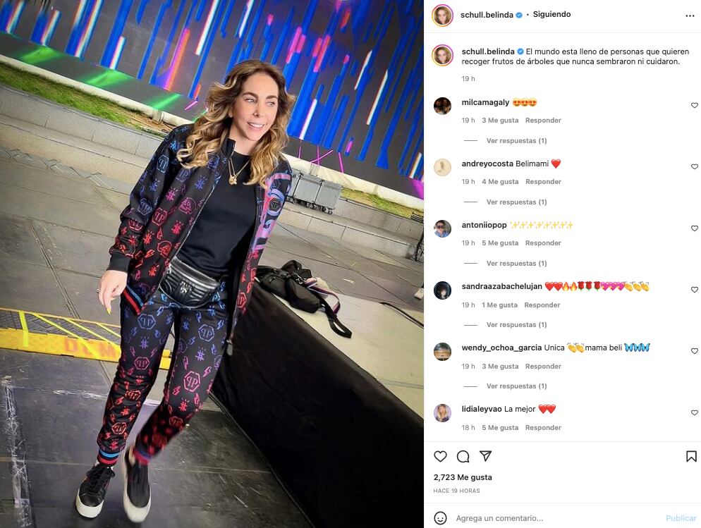 Belinda Schüll se lanza contra Christian Nodal