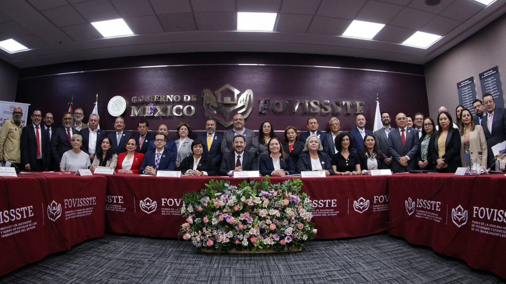 FOVISSSTE vuelve a construir vivienda tras 18 años: Martí Batres anuncia meta de 100 mil hogares