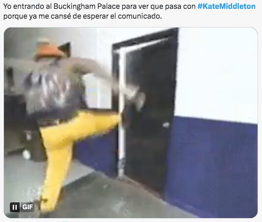 Memes sobre salud de Kate Middleton
