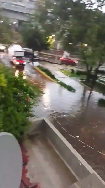Inundaciones Tlalpan y Álvaro Obregón en CDMX
