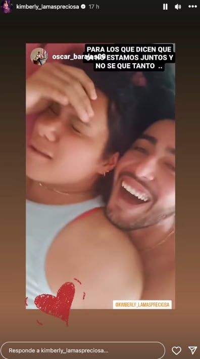 Kimberly La Más Preciosa y Óscar Barajas