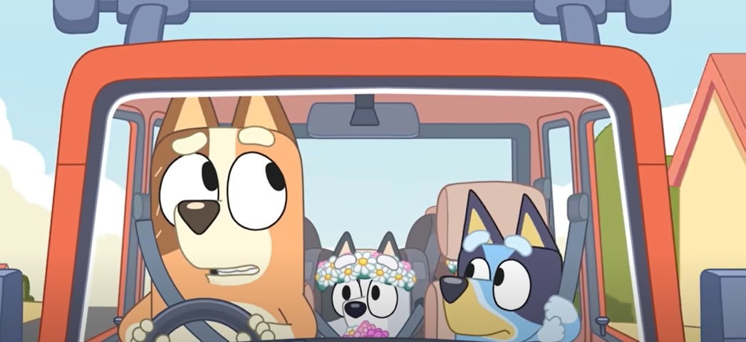 El viaje familiar de Bluey