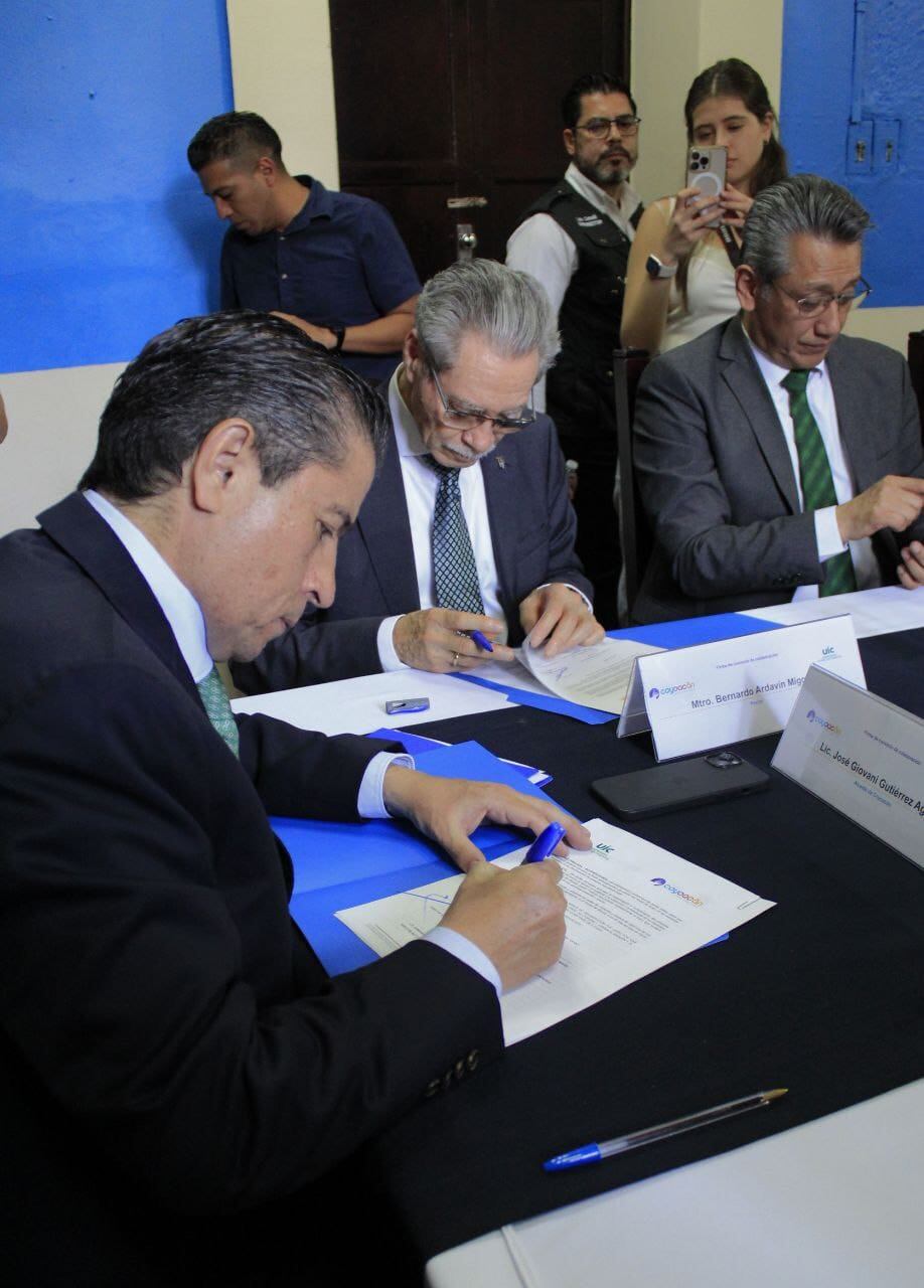 Giovani Gutiérrez firmó convenio de colaboración entre Coyoacán y la Universidad Intercontinental