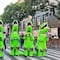 SCJN: Protestan con botargas de dinosaurios para que se anule el Plan B de la reforma electoral