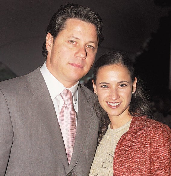 Alfredo Gatica y su esposa Cecilia Salinas