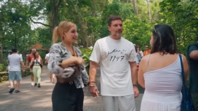 Marcela Mistral y Julián Gil en Secretos de Parejas