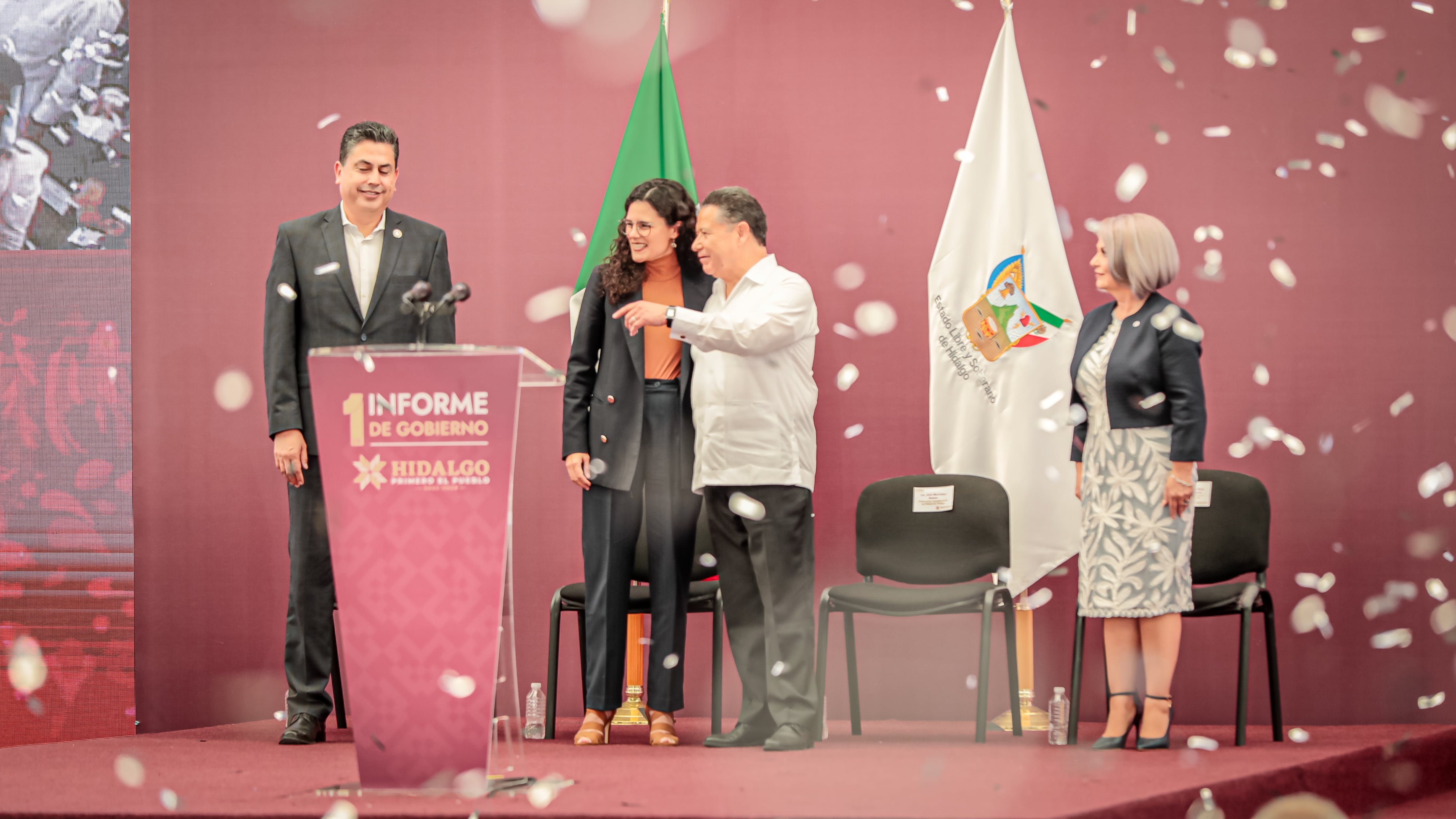 Julio Menchaca y Luisa Alcalde