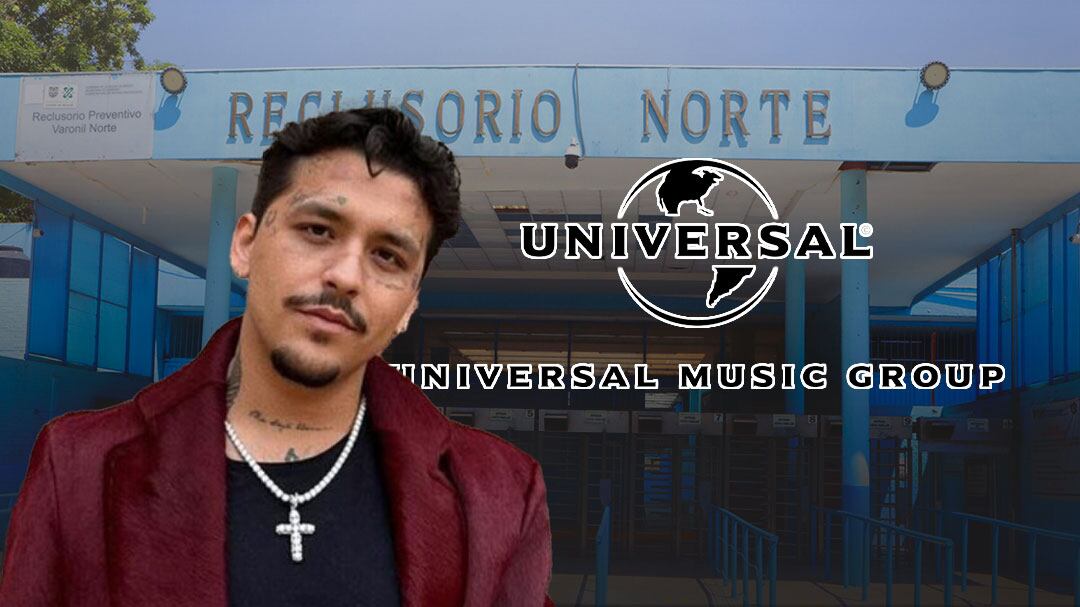 Christian Nodal tuvo su primera audiencia en el Reclusorio Norte por la demanda de Universal Music