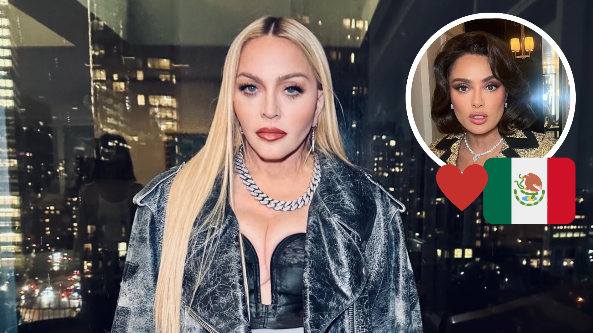 ”¡Viva México, cabrones!”: Madonna se despide con este momento de Salma Hayek en su concierto (VIDEO)