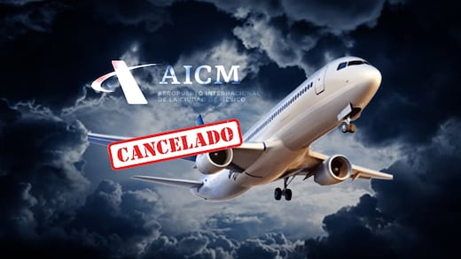 Aerolíneas suspenden vuelos en el AICM por tormenta eléctrica en Venustiano Carranza