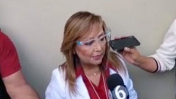 Elecciones 2021 en Tlaxcala: Lorena Cuéllar acude a votar; asegura que va a ganar