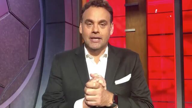 David Faitelson, periodista deportivo.