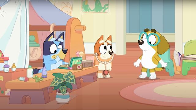 Bluey juega al hospital