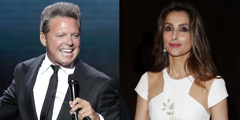 Luis Miguel y Paloma Cuevas.