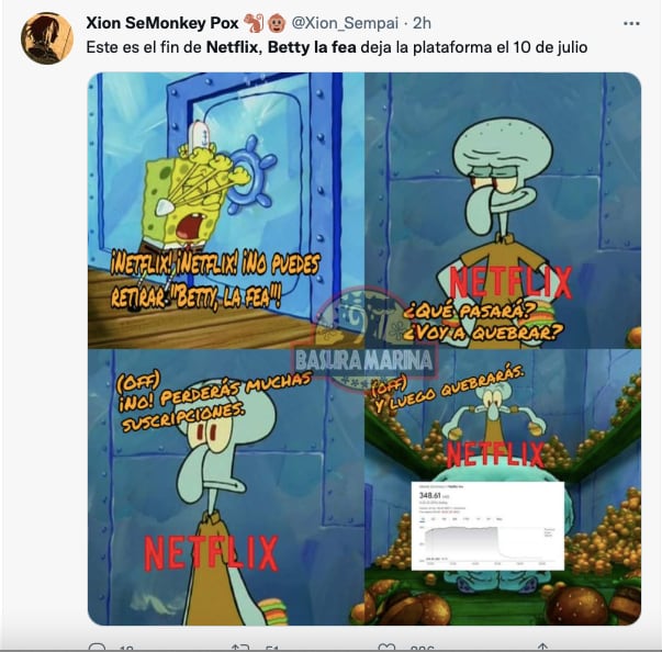 Yo soy Betty, la Fea abandonará Netflix; así reaccionan con memes