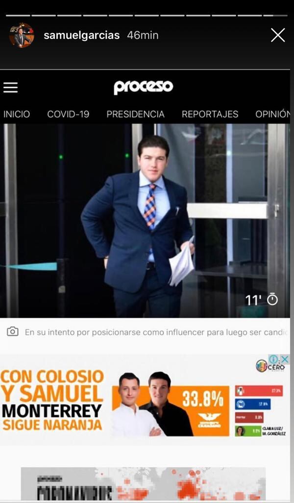 Historia de Instagram