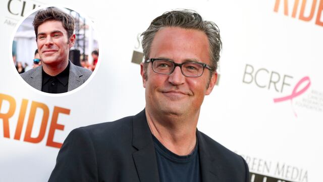 Matthew Perry puso el ojo en Zac Efron para que lo interpretara es su bioserie.