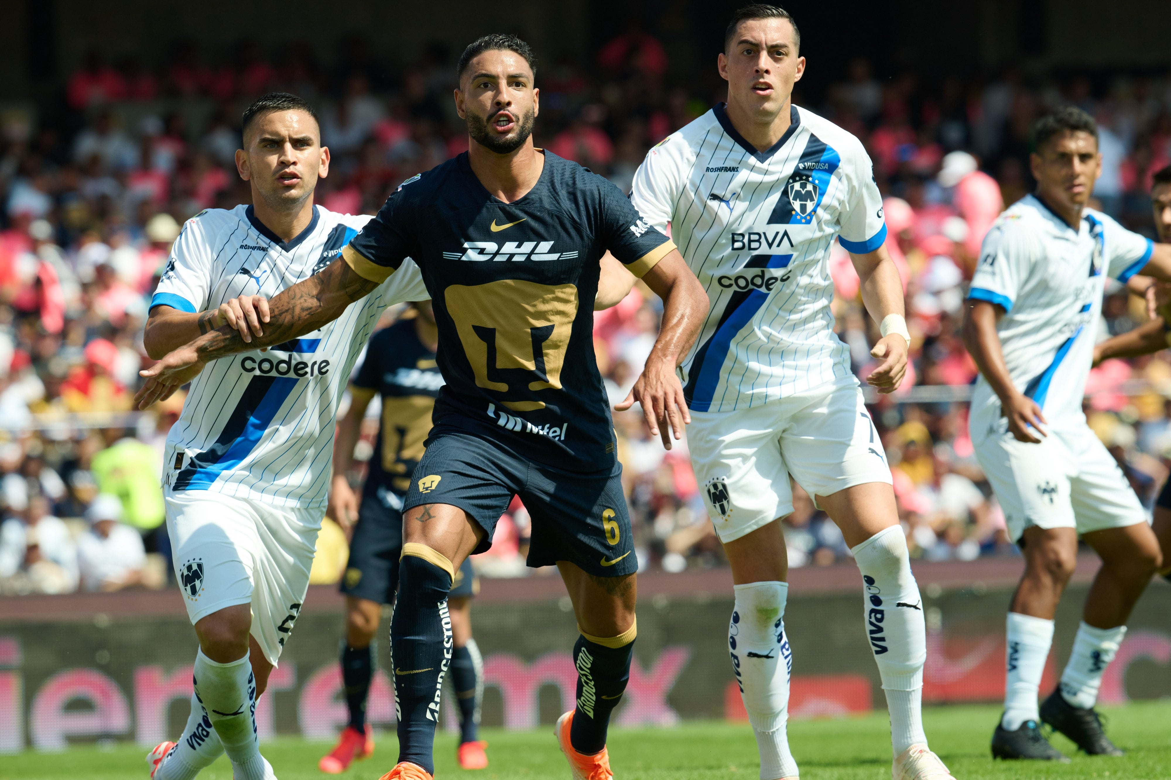 Pumas UNAM vs Rayados de Monterrey