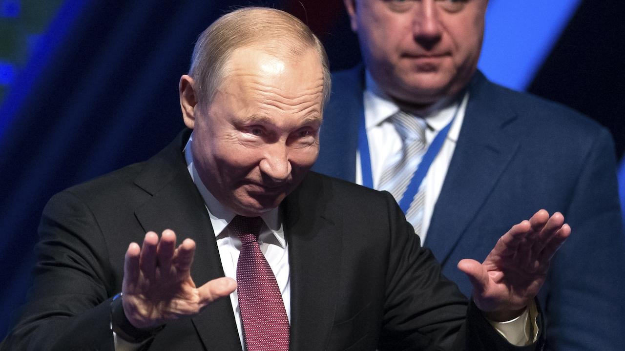El presidente ruso Vladimir Putin.