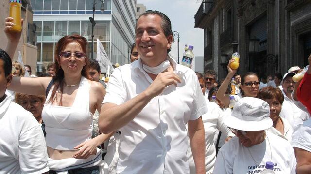 Vergara en marcha por la paz.